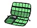 BAGSMART Electronic Organizer Travel Cable Organizer Portable Electronics Accessories Bag for Cords, USB, Green