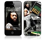 MusicSkins  iPhone 4G 用液晶保護フィルム  Junior Kelly - Tough Life  iPhone 4G  MSIP4G0664 kelly