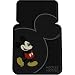Vintage Mickey Mouse Style Universal-Fit Molded Front Floor Mats - Set of 2