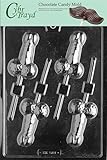Cybrtrayd XX511 Medium Pecker Pop Chocolate Candy Mold with Exclusive Cybrtrayd Copyrighted Chocolate Molding Instructions