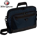 Targus 15.6" Messenger Navy Blue Laptop Bag / Notebook Case with Shoulder Strap Super Strong and Water Resistant...