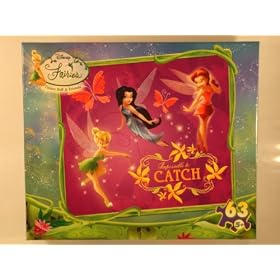 Fairies Tinker Bell & Friends Impossible to Catch 63 Piece Jigsaw Puzzle 10 3/8" X 9 1/8"
