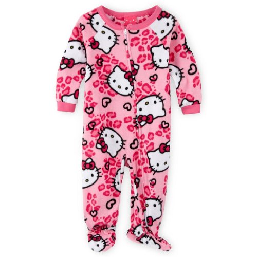 Infant Girls Hello Kitty Pink Footed Blanket Sleeper Size 18M Ismo Jehkinennon