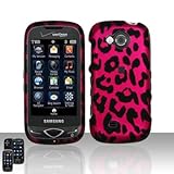 Hot Pink Leopard Snap on Hard Cover Protector Faceplate Cell Phone Case for ....