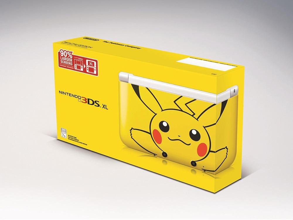 Brand New Nintendo 3DS XL Pikachu Yellow Limited Edition U.S. Version