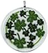 Peggy Karr Handmade Art Glass Ornament, Shamrocks