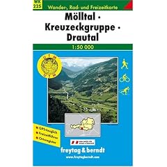Freytag Berndt Wanderkarten, WK 225, M�lltal-Kreuzeckgruppe-Drautal, GPS, UTM - Ma�stab 1:50 000: Ortsverzeichnis, Kultur, Sehensw�rdigkeiten, ... und Ausflugsgasth�user, Tourenvorschl�ge