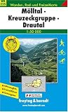 Freytag Berndt Wanderkarten, WK 225, M�lltal-Kreuzeckgruppe-Drautal, GPS, UTM - Ma�stab 1:50 000: Ortsverzeichnis, Kultur, Sehensw�rdigkeiten, ... und Ausflugsgasth�user, Tourenvorschl�ge
