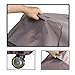 KHOMO GEAR - Titan Series - Waterproof Heavy Duty BBQ Grill Cover - Grey Large 64 x 24 x 48 - Different Compatible with Weber (Genesis), Holland, Jenn Air, Brinkmann, Char Broil, Kenmore and More