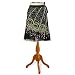 Art Deco Sequined Black Tulle Skirt (Petite, Tall & Misses Sizes XS-3X)
