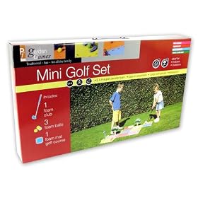 E.V.A. Foam  Mini Golf Set  for Indoors or Outdoors