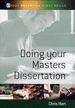Doing Your Masters Dissertation (Essential Study Skills series)