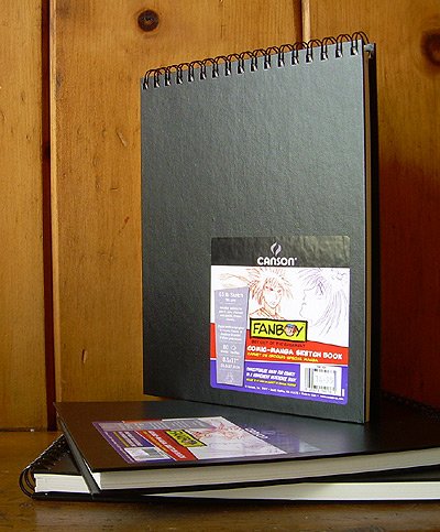 Canson Comic - Manga Hardcover Sketch Book 8.5x11 Inch
