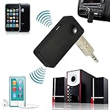 HDE Portable Bluetooth v3.0 Audio Music Streaming Receiver Adapter w/ 3.5mm Stereo Output