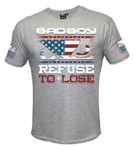 Bad Boy MMA Chris Weidman 168 T-Shirt, Heather Grey, Medium