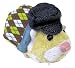 Zhu Zhu Pets Freizeitoutfit (tenue de promenade), composée d'un petit manteau et d'une casquette. (