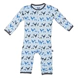 KicKee Pants Toddler-Boys Onepiece Coverall Romper- Pond Rooster, 2T