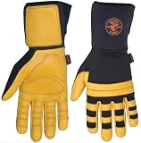 Klein Tools 40082 Lineman Work Gloves, Large