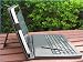10.2" Synthetic Leather Case with Keyboard and Stylus Pen for ePad and aPad (Black)