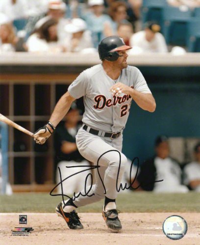 Kirk Gibson Detroit Tigers Autographed Action 8x10 Photograph