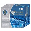 LED 70-Bulb Icicle Lights - White