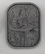 Caterpillar Buckle (Alice in Wonderland) Pewter Buckle