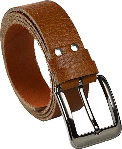 RoRoDox Men's Genuine Leather Belt (Belt width:1.4 inch), Ten Years Will Not Break (48-50", Crocodile Pattern Brown)