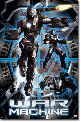 Iron Man 2 Movie (War Machine) Poster Print – 22″ X 34″