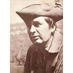Fess Parker Daniel Boone signed brochure by unknown