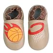 Momo Baby Soft Sole Baby Shoes - Basketball Taupe