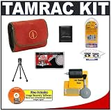 Tamrac 3583 Express 3 Camera Case (Red) + Accessory Kit for Nikon Coolpix, Canon PowerShot, Pentax Optio, Olympus Stylus, Fuji FinePix, Kodak EasyShare, Casio Exilim, Panasonic Lumix, Samsung and Sony Cyber-Shot Digital Cameras