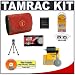 Tamrac 3583 Express 3 Camera Case (Red) + Accessory Kit for Nikon Coolpix, Canon PowerShot, Pentax Optio, Olympus Stylus, Fuji FinePix, Kodak EasyShare, Casio Exilim, Panasonic Lumix, Samsung and Sony Cyber-Shot Digital Cameras
