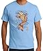 TshirtsXL Men's Japanese Coy Fish Graphic T-Shirt (Also in Big & Tall Sizes)