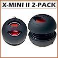 X-Mini II Capsule Speaker in Black 2-Pack