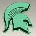 Michigan State Spartan Silicone Cake Pan & Stand