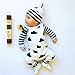 Baby Girl Boy Clothes Striped Bodysuit Romper Sleepwear Pajamas Outfits Costume (0-3 Months, White)