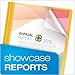 Oxford Premium Clear Front Report Covers, Letter Size, Yellow, 25 per Pack (58809EE)