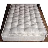 Matelas 2 faces - LAINE et COTON FabriquA{C} Main - 1 place (Taille matelas