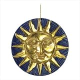 Golden Sun Terra Cotta Wall Plaque