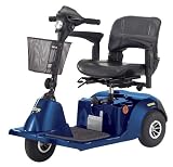 Drive Medical Drive Daytona 3 GT 3 Wheel Medium Size Scooter Blue - Each