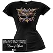 Iron Maiden - Glitter Mask Juniors T-Shirt