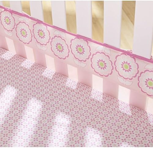 Triboro ZT2235 Soothe time Fresh Air Crib Liner - Flowers Girl by Just Born
