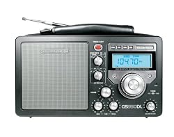 Grundig S350 Deluxe AM/FM/Shortwave Radio, Black