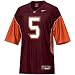 Nike Virginia Tech Hokies #5 Maroon Alternate Replica Football Jersey