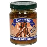 Racconto Fire Roasted Spicy Pepper Pesto, 3-Ounce Glass Jars (Pack of 6)