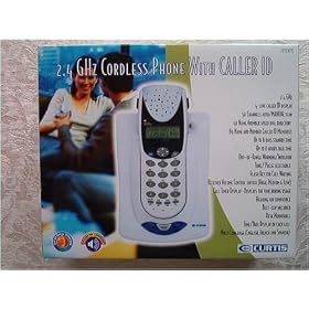 Curtis TC981 2.4 GHz Cordless Phone with Caller ID by Curtis