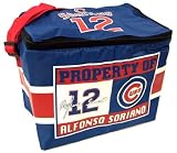 Property of #12 Alfonso Soriano Chicago Cubs MLB Baseball Lunch Bag / Box