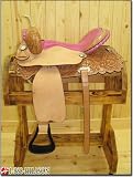 Flex Tree Barrel Racing Trail Western Horse Saddle