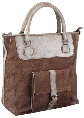  Bugatti Bags  Animal Tragetasche, Hochformat, sacs à main adulte mixte - Beige - Beige (beige 50), 43x37x20 cm (B x H x T) EU