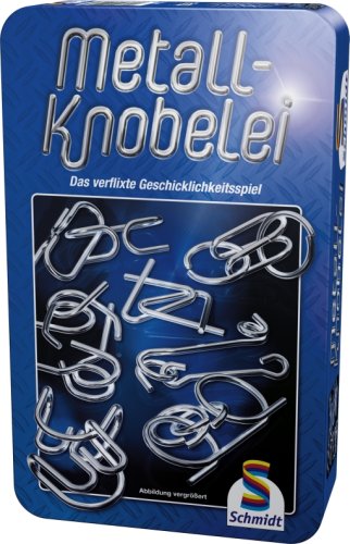Schmidt Spiele 51206 - Metall-Knobelei - Das verflixte Geschicklichkeitsspiel